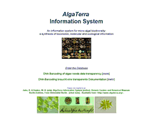Tablet Screenshot of algaterra.net